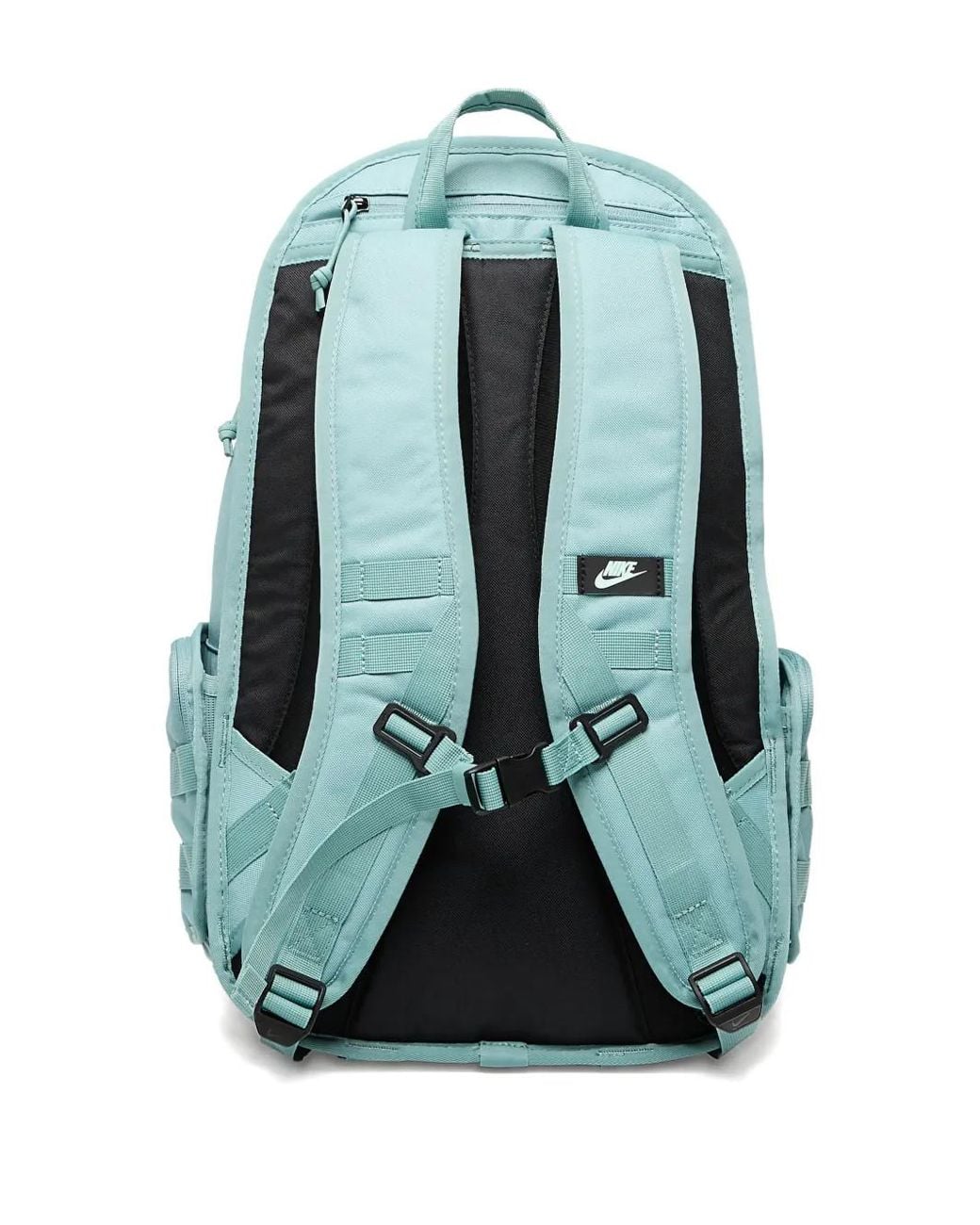 Nike Blue Logo-Patch Webbing Backpack