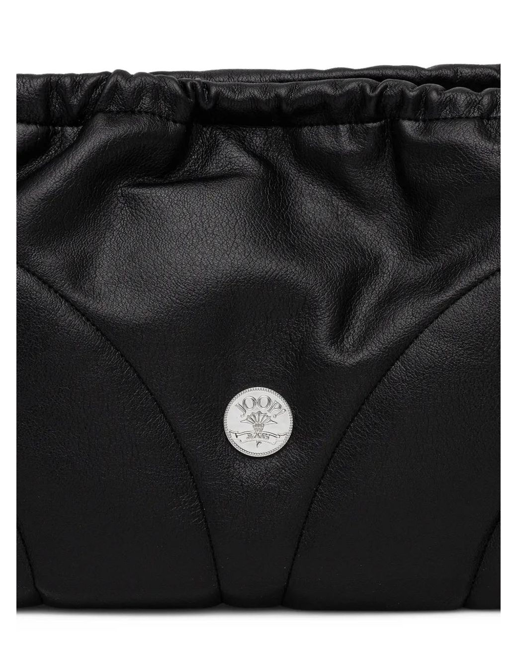 Joop! Black Soave Sasou Quilted-Desgin Tote Bag