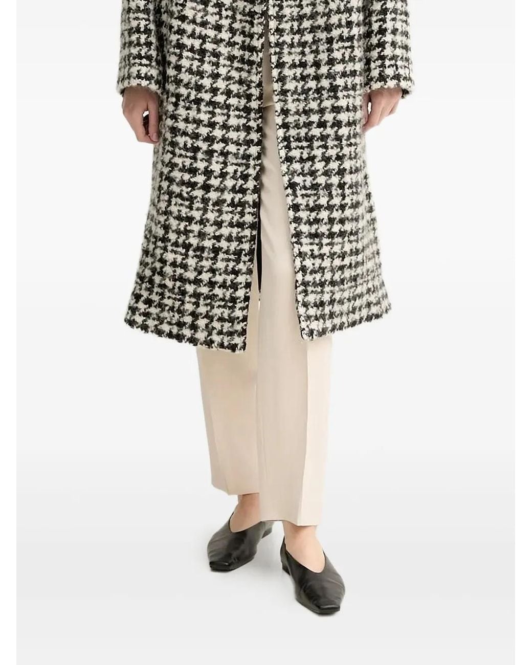 Iceberg Black Pressed-Crease Tailored Trousers