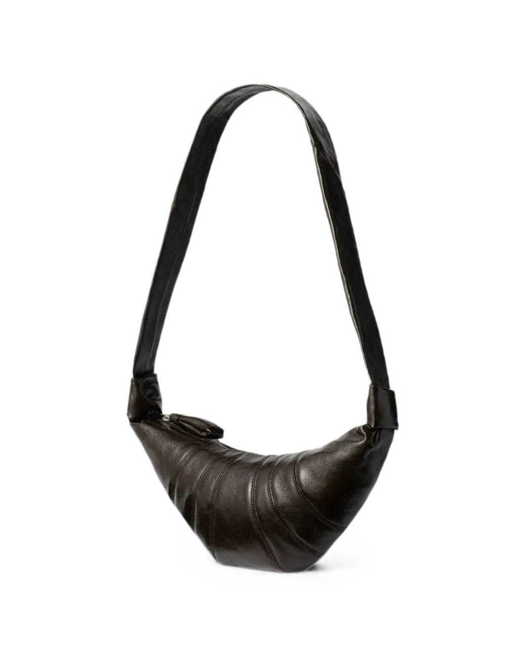 Lemaire Black Small Croissant Bag