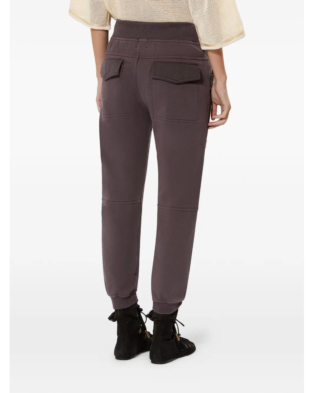 Isabel Marant Gray Rosa Fleece Sweatpants