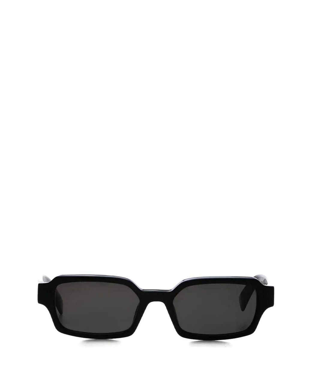 Retrosuperfuture Black Carino Rectangle-Frame Sunglasses
