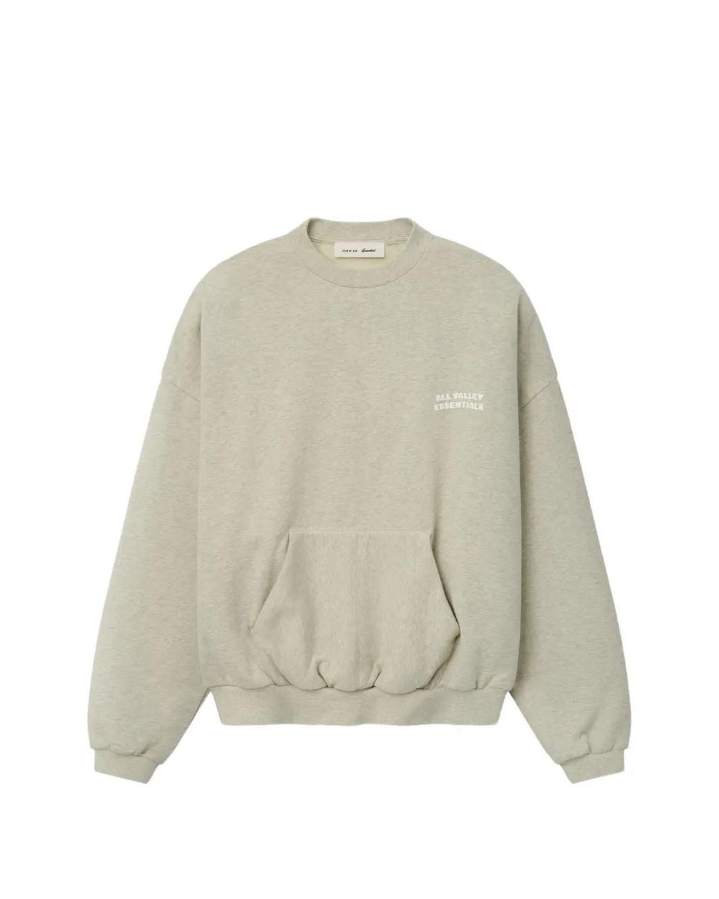 Fear Of God Natural 90S Logo-Print Crew-Neck Sweater for men