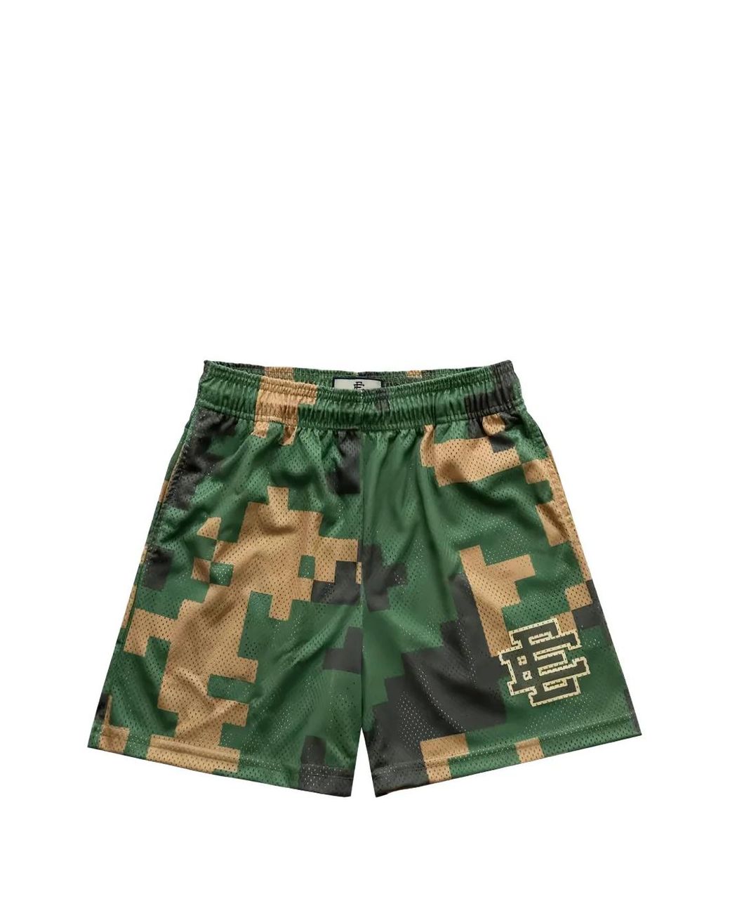 Pantalones Cortos Con Motivo Militar Eric Emanuel de hombre de color Green