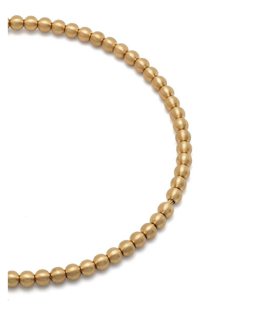 Le Gramme Metallic 15G Brushed Beaded Bracelet for men