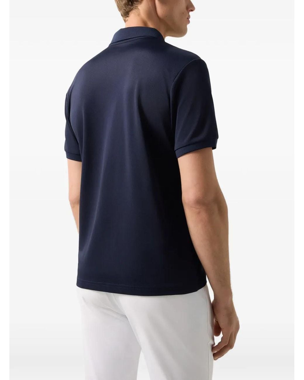 Bogner Blue Daniel Logo-Print Polo Shirt for men
