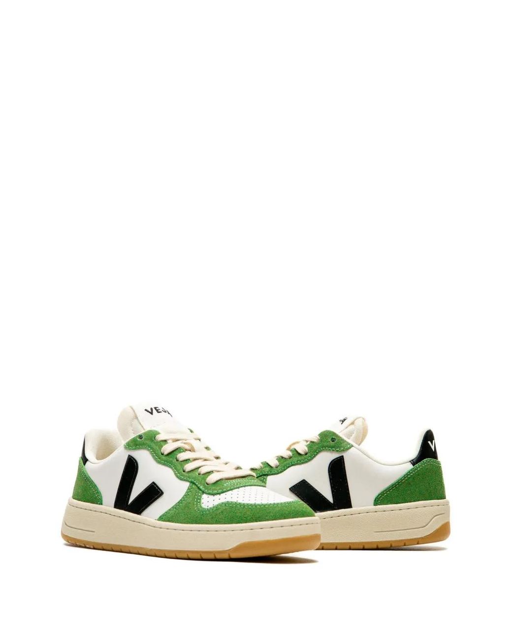 Veja Green V-10 Leather