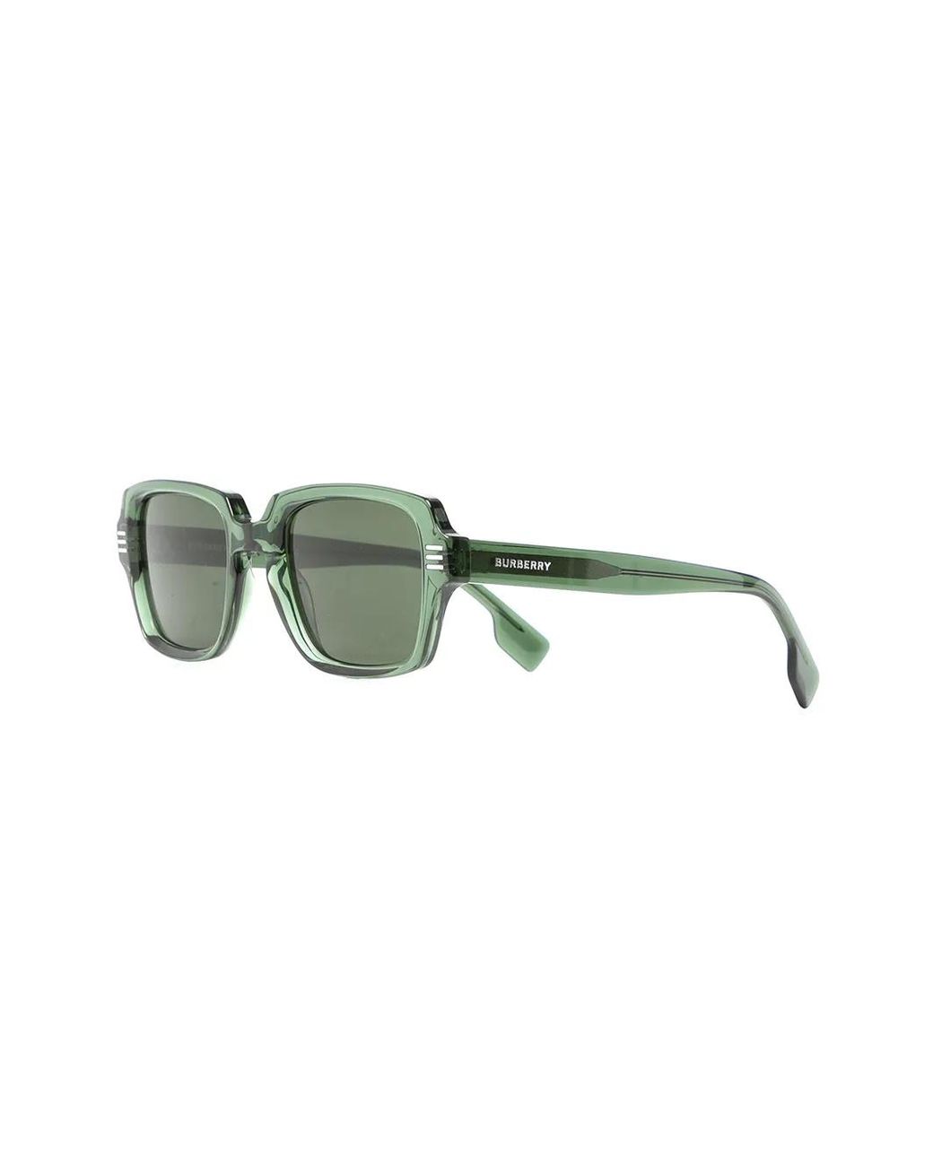 Burberry Green Eldon Square-Frame Sunglasses for men