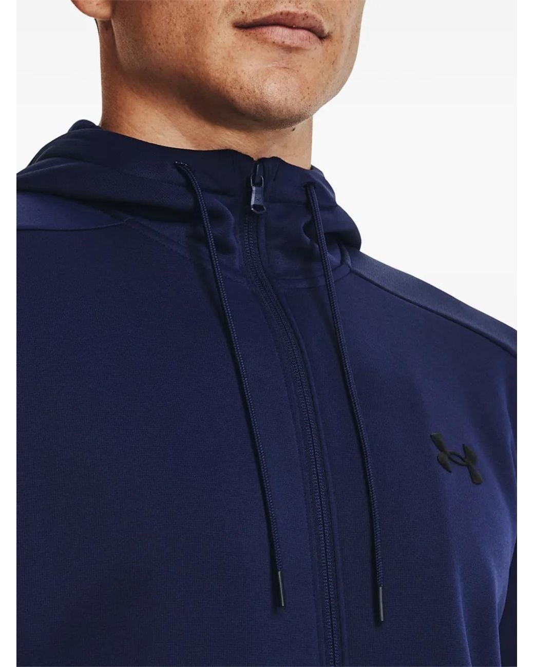 Sudadera Con Capucha Y Cordones Under Armour de hombre de color Blue