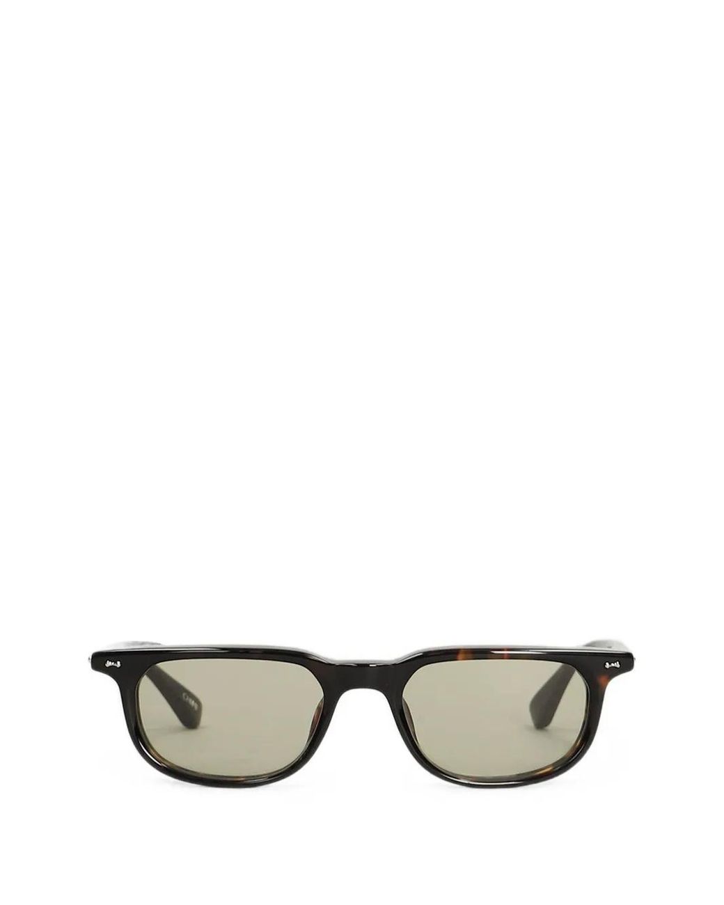 Chimi Gray Lunettes De Soleil Rectangulaires À Effet Écailles De Tortue Novis