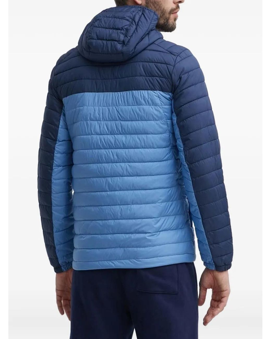 Columbia Blue Falls Hooded-Quilted Jacket for men