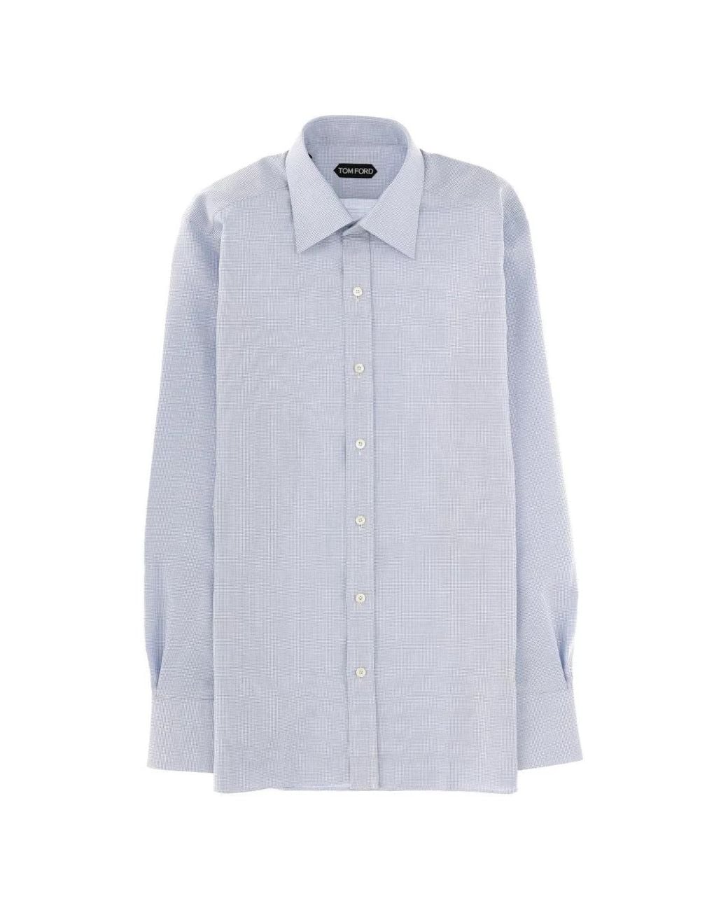 Tom Ford White Cotton Shirt for men