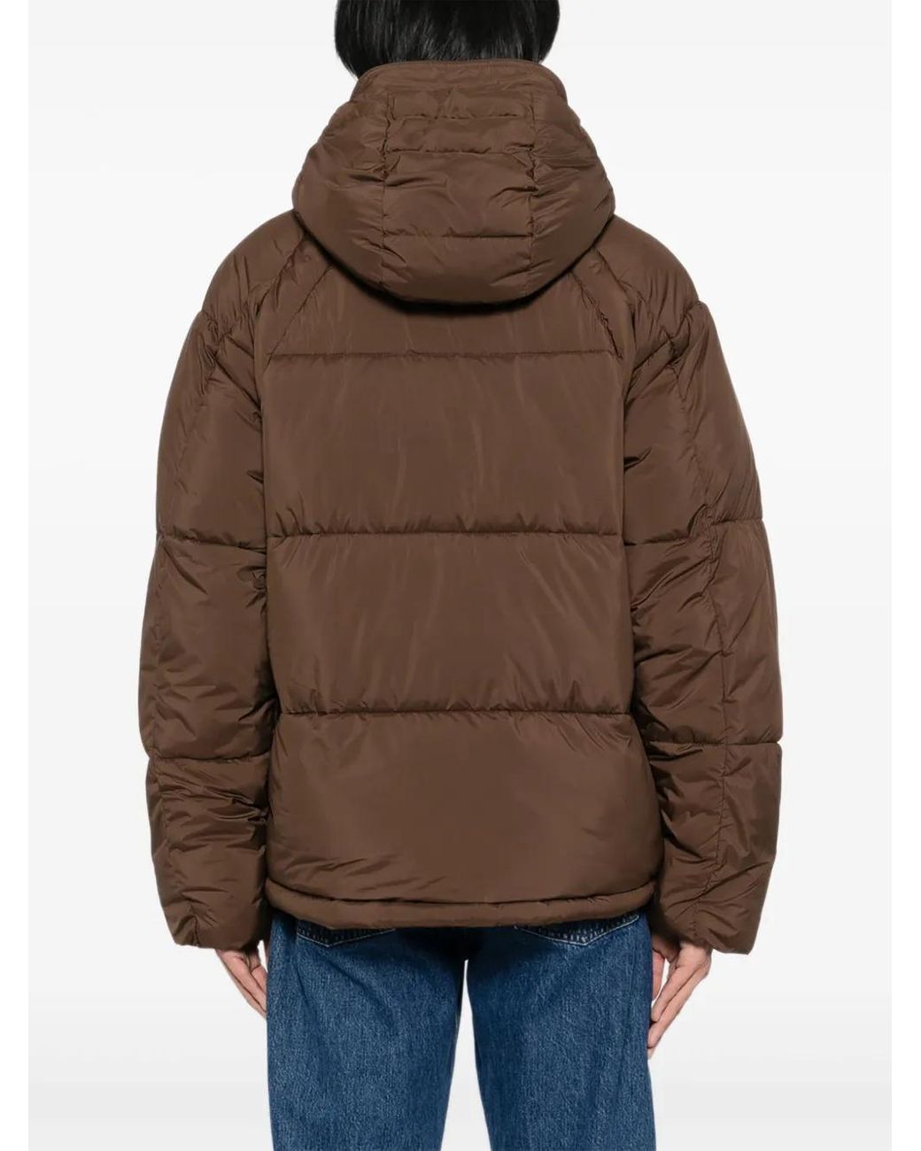 Paul Smith Gewatteerd Jack Met Logopatch in het Brown voor heren