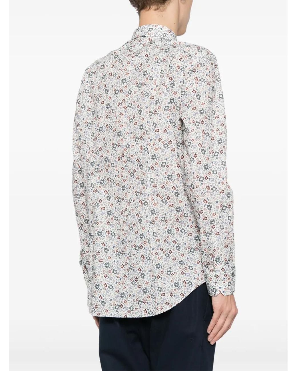 Paul Smith Getailleerd Overhemd in het White voor heren