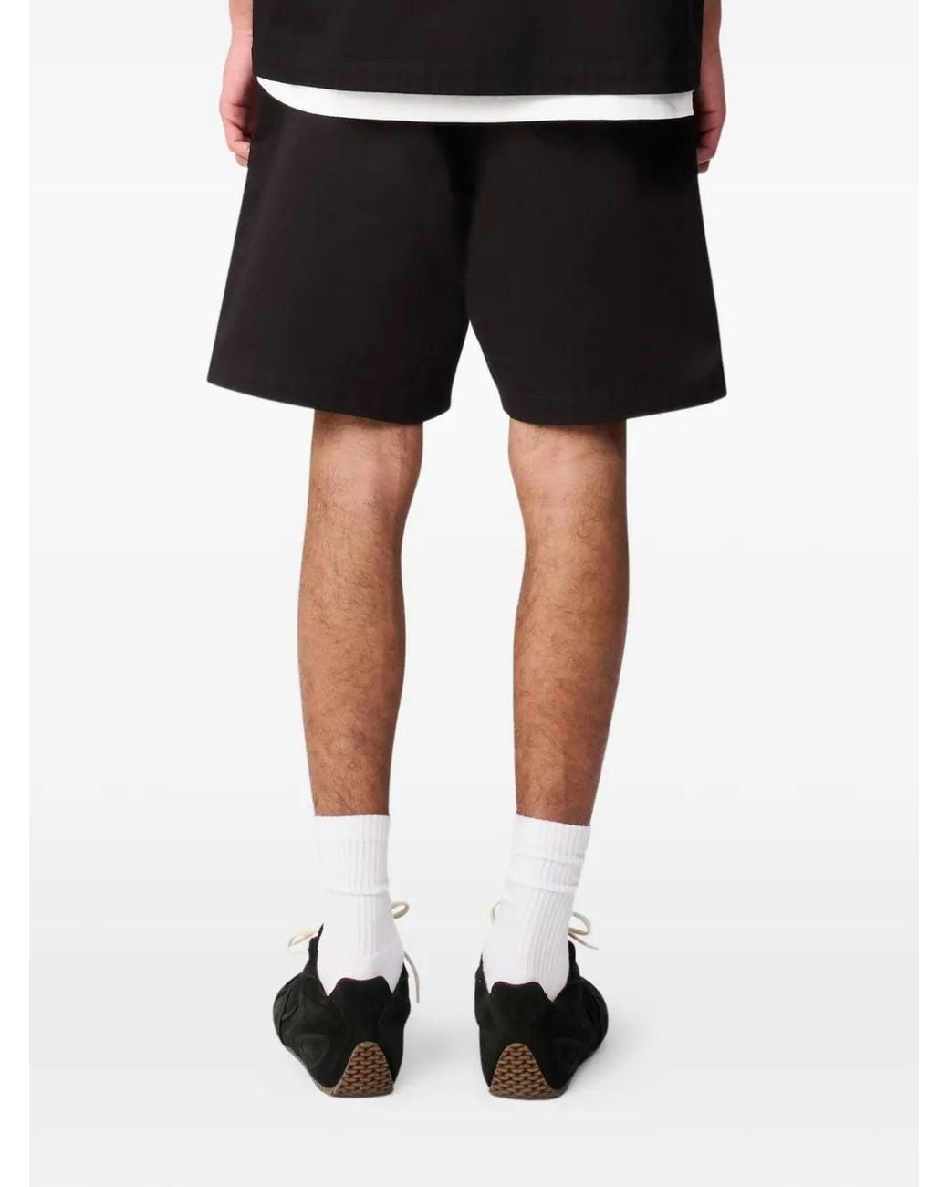 Axel Arigato Black Heath Logo Shorts for men