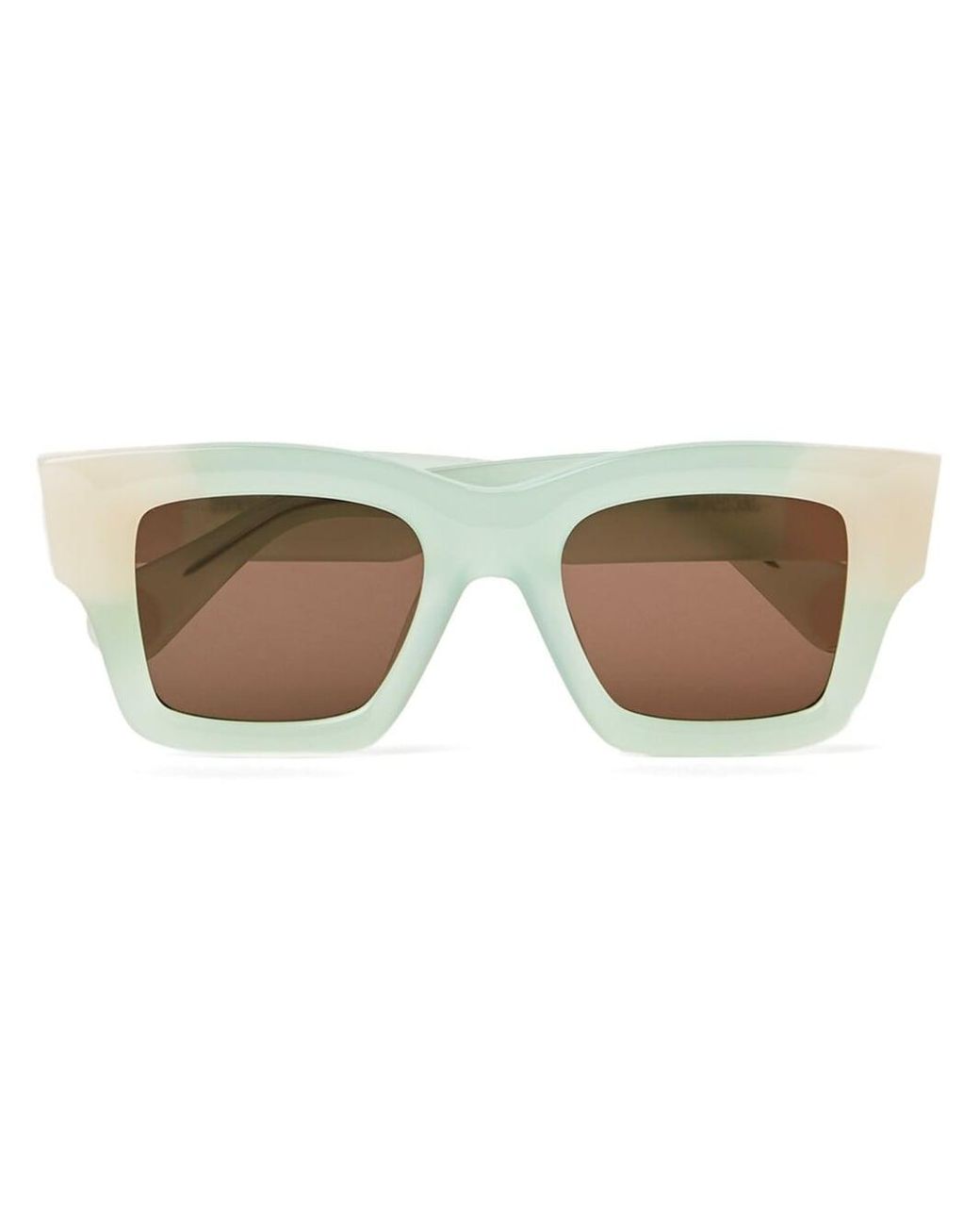 Jacquemus Square-frame Tinted Sunglasses in Green | Lyst
