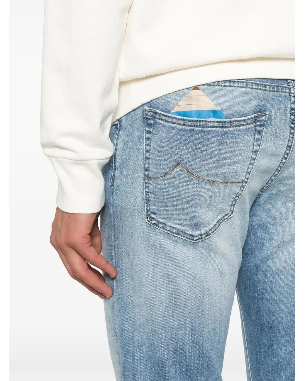 Jacob Cohen Blue Bard Jeans for men
