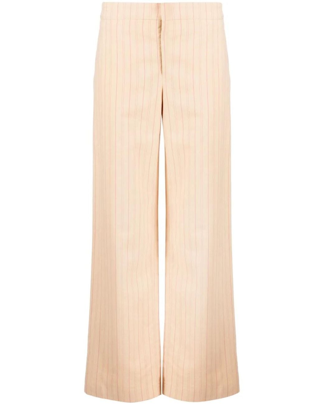 Isabel Marant Natural Scarly Tailored Trousers