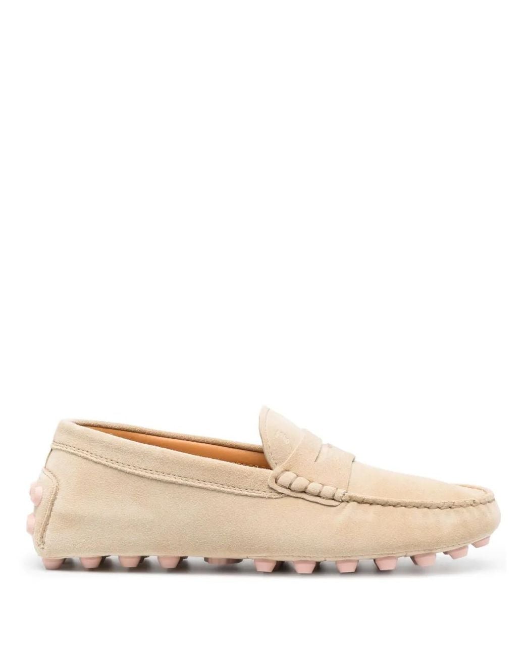 Tod's Multicolor Chic Suede Moccasins For