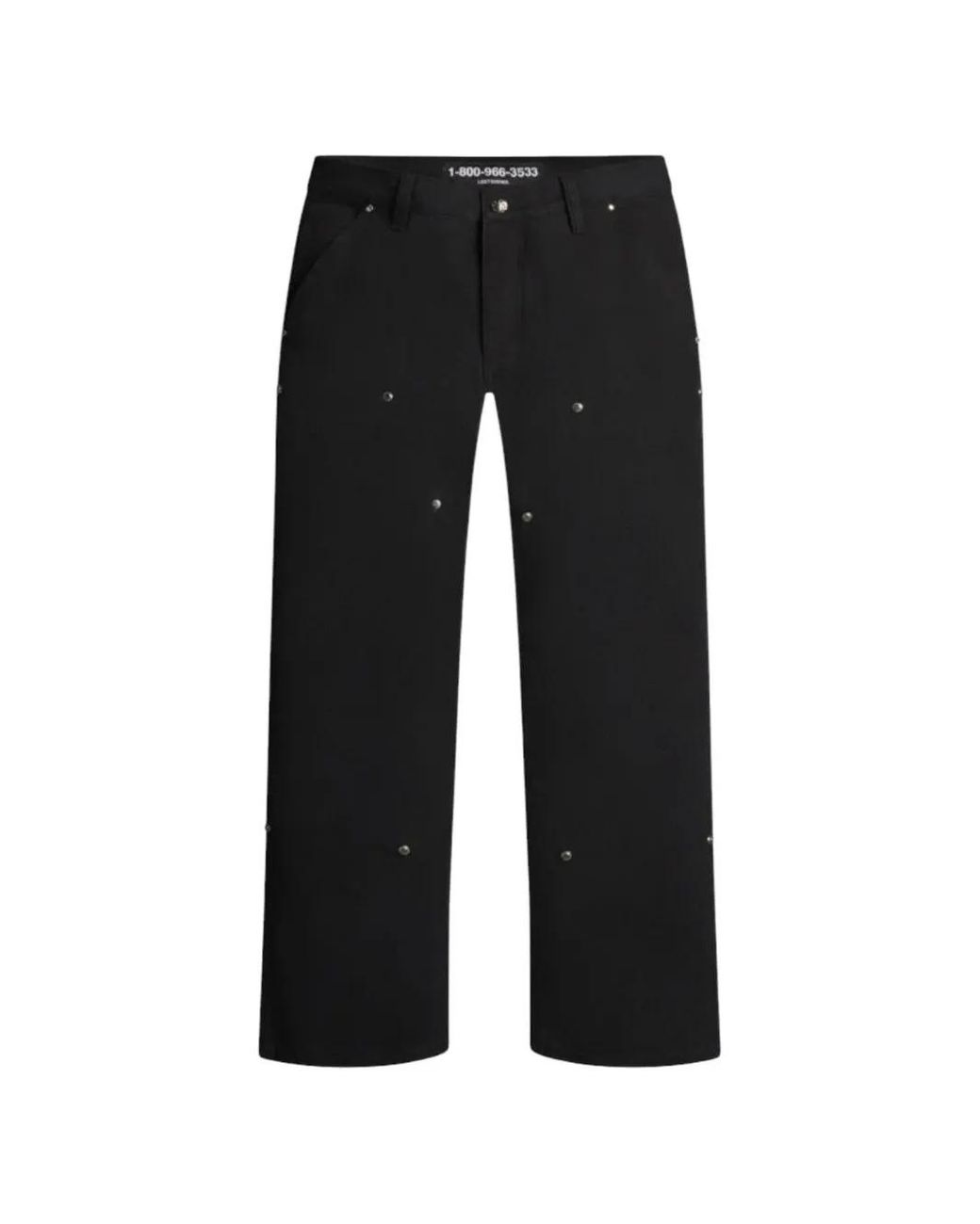 Jean À Design Superposé LOSTSHDWS pour homme en coloris Black