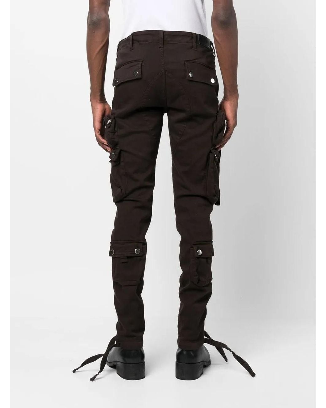 Amiri Black Slim-Fit Cargo Pants for men