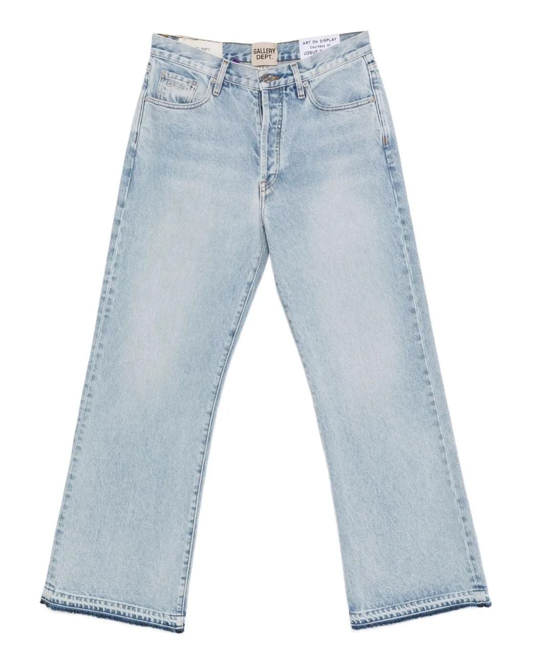Vaqueros Melrose Rectos GALLERY DEPT. de color Blue