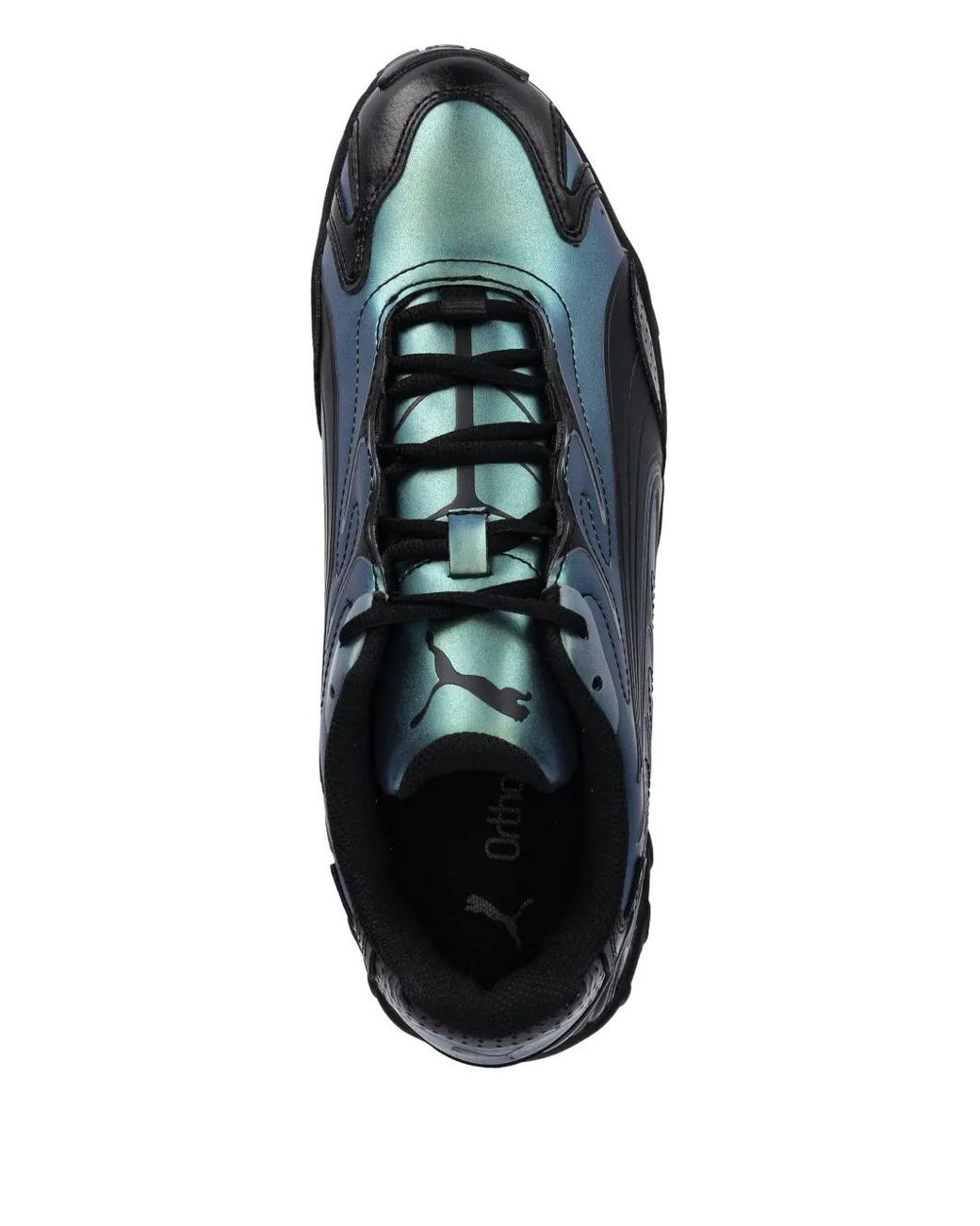PUMA Green Inhale Color Shifting Sneakers
