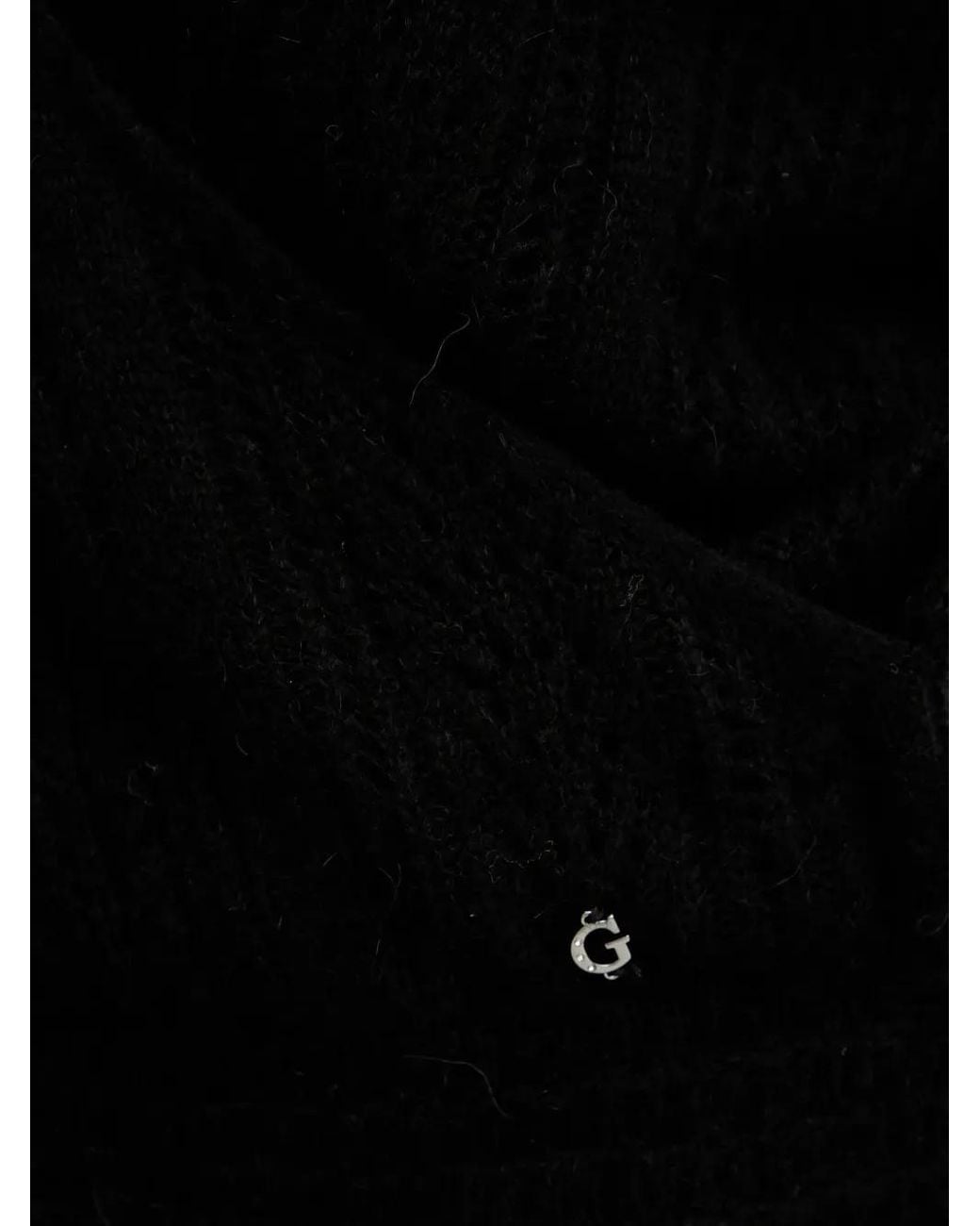 Jersey Con Cuello En V Guess de color Black