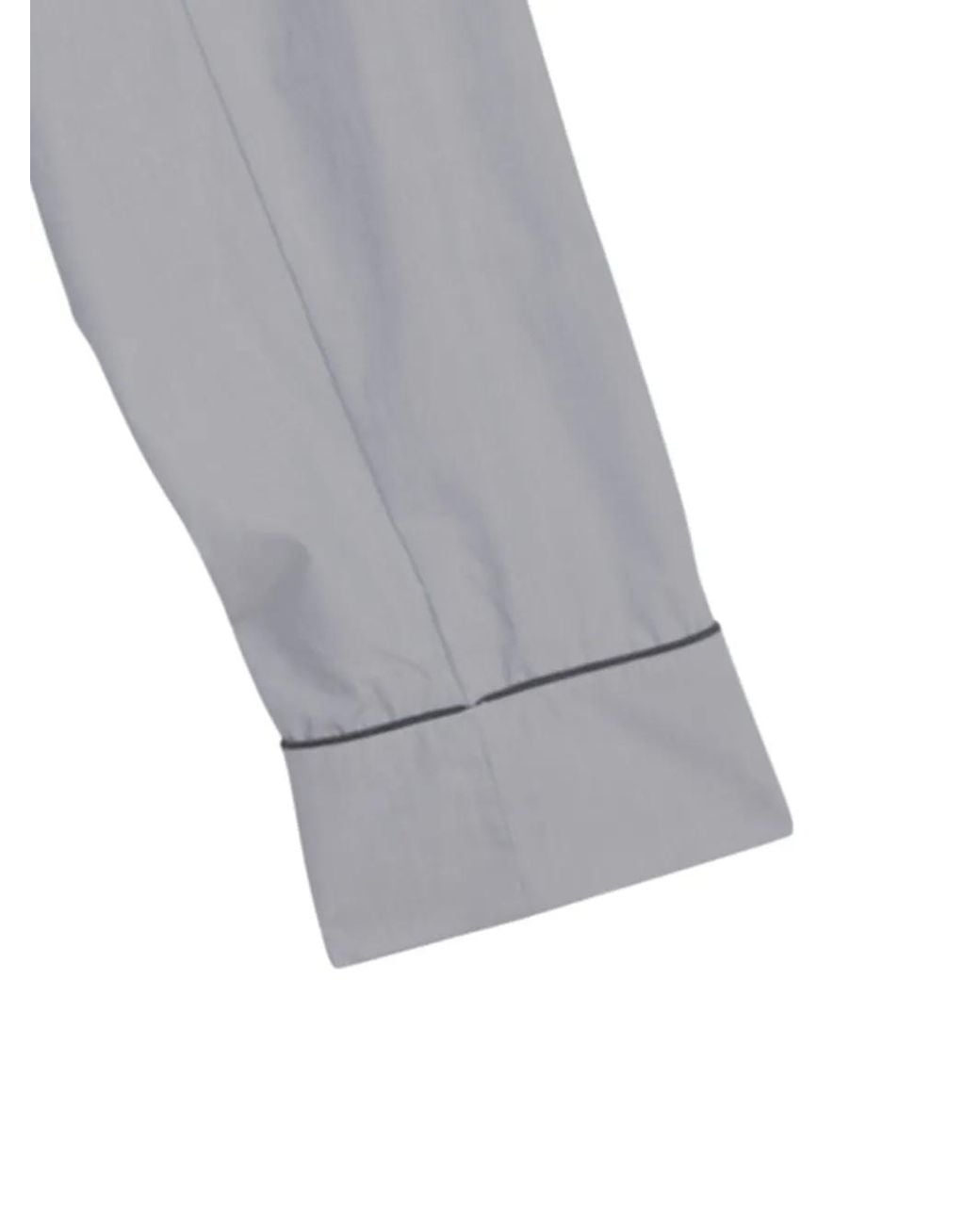 Fleur du Mal Gray Cotton Robe for men
