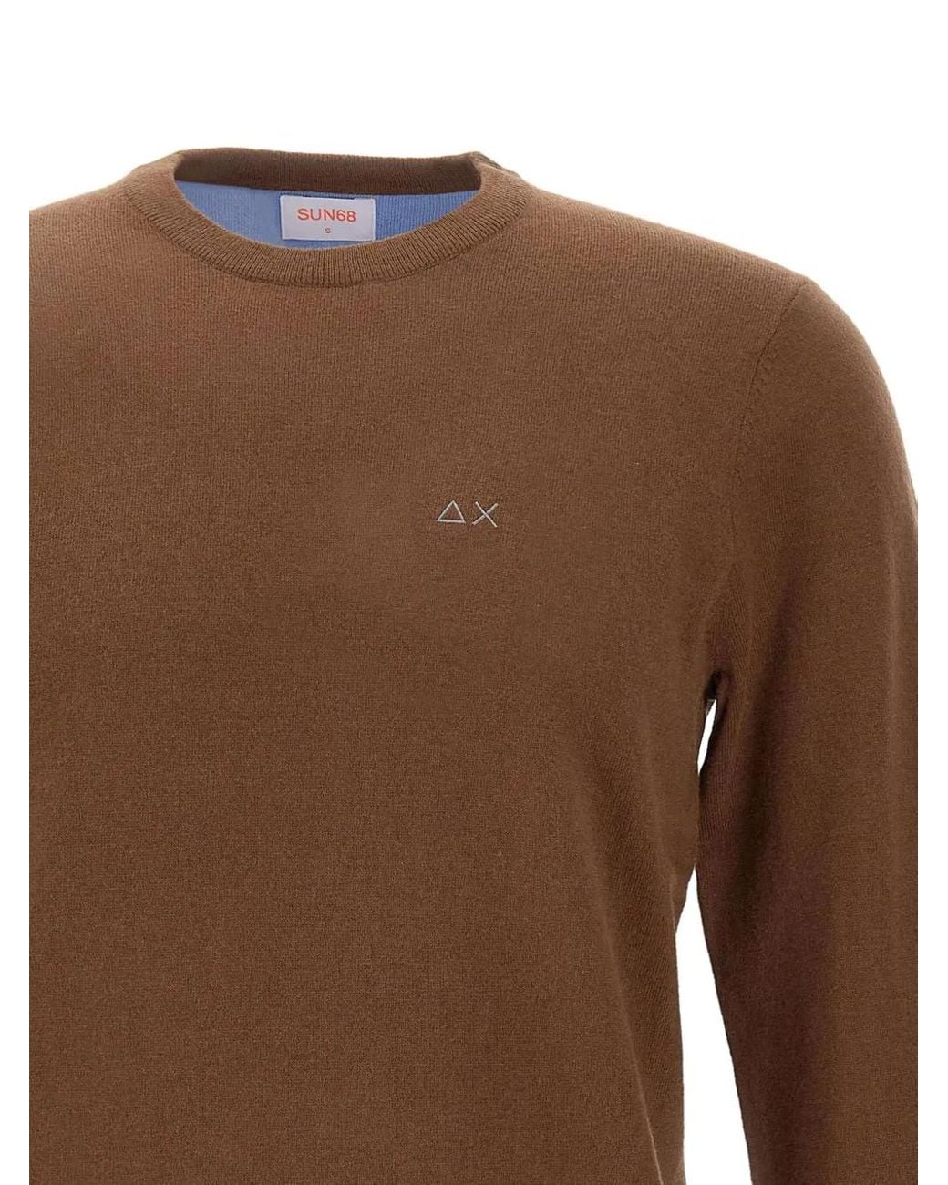 Sun 68 Pullover Mit Ellenbogen-Patches in Brown für Herren
