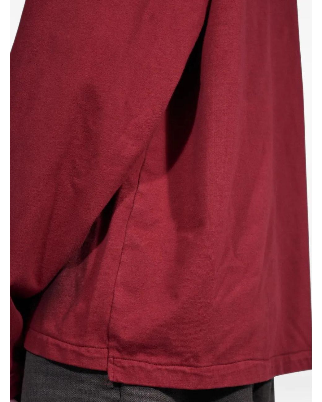 Camiel Fortgens Red T-Shirt Peint À Manches Longues for men