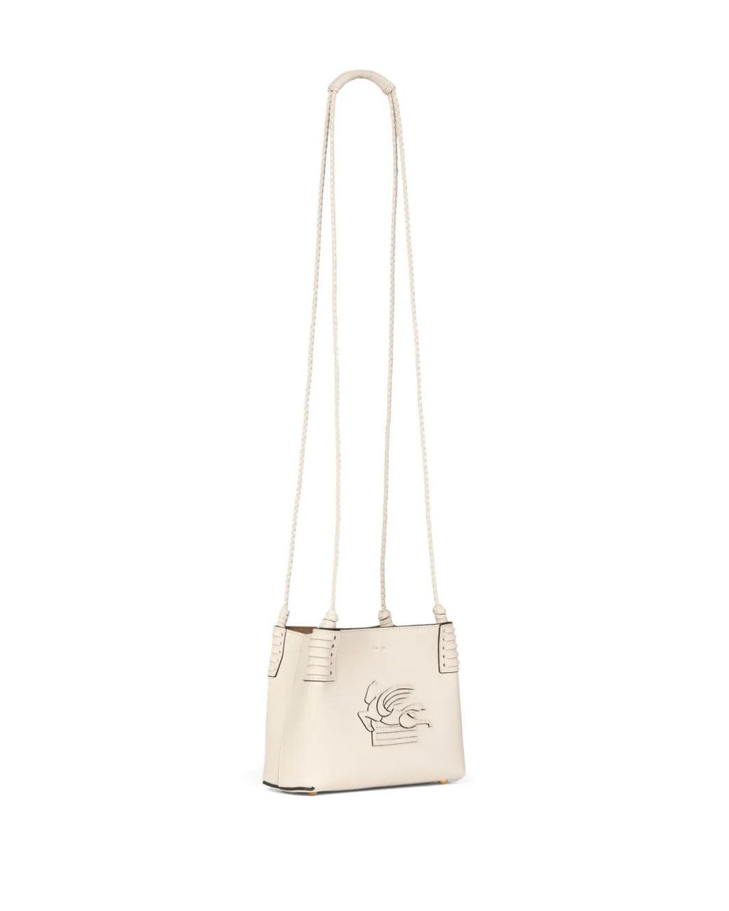Bolso Shopper Libra Mini Etro de color White