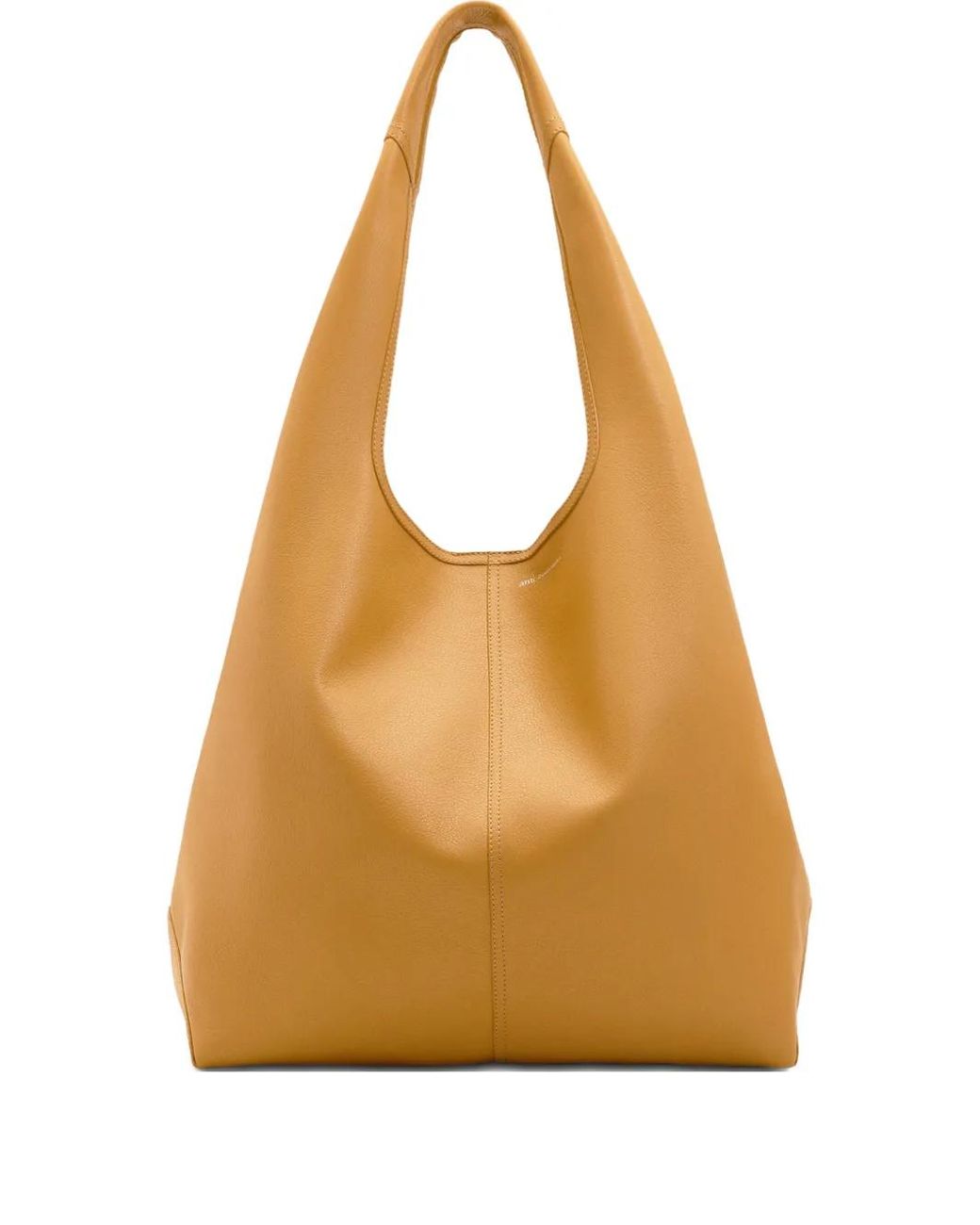 AMI Natural Supple Leather Etienne Tote Bag