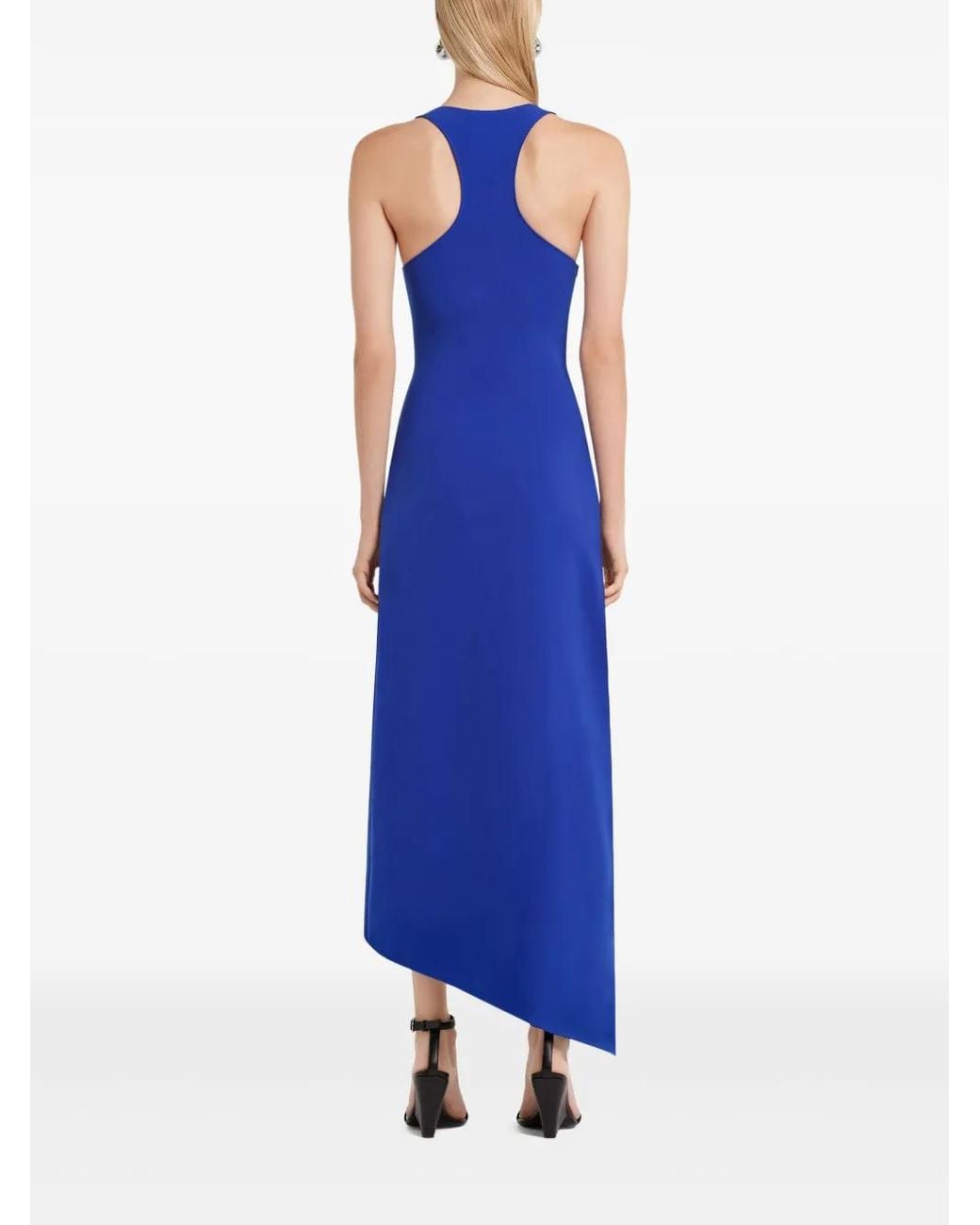 Courreges Blue Infinity Midi Dress