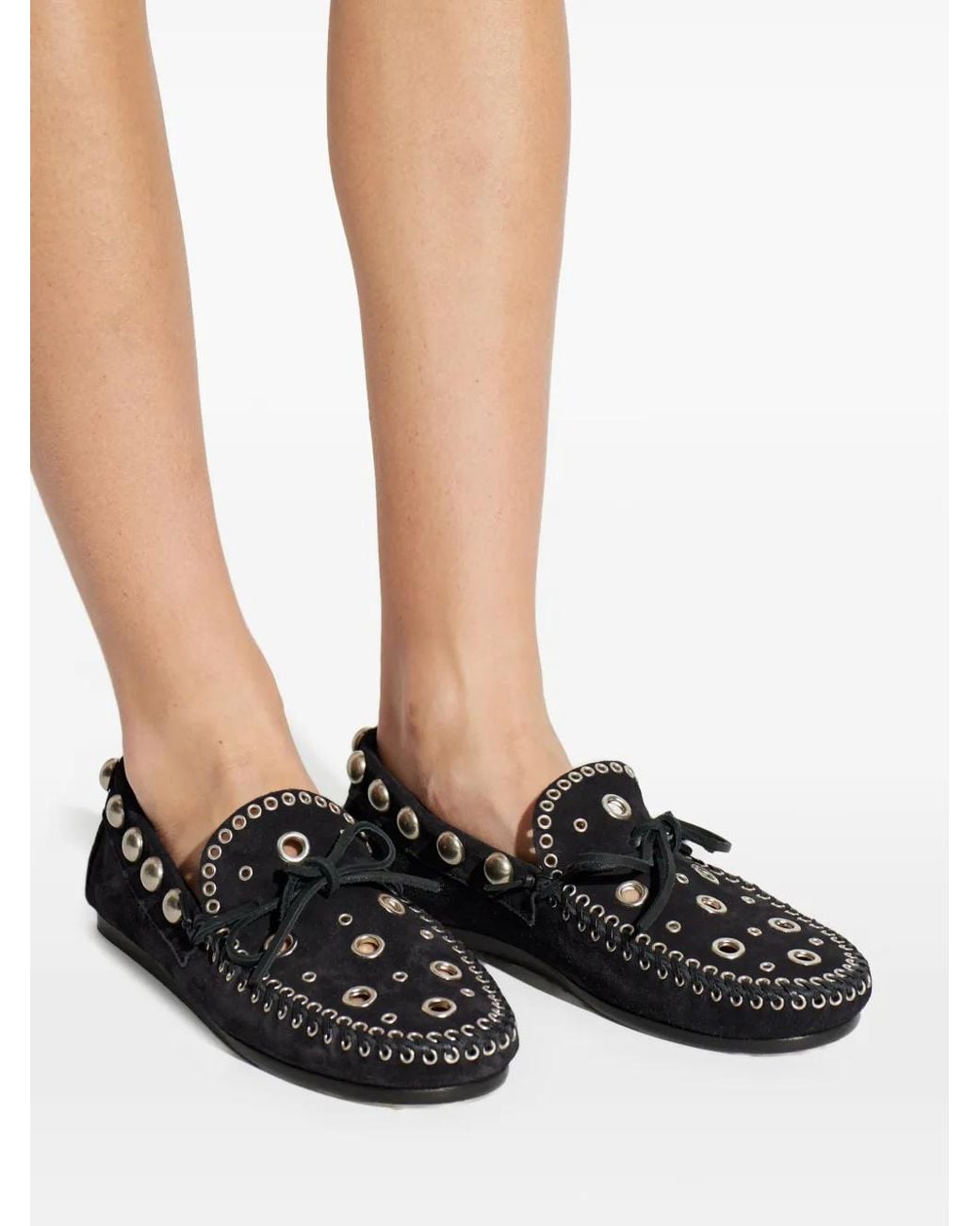 Isabel Marant Black Fitza Loafers
