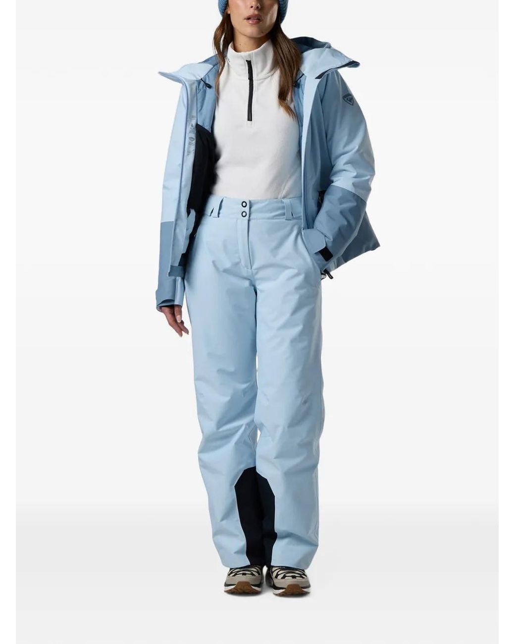 Rossignol Blue Insulated Logo-Patch Ski Pants