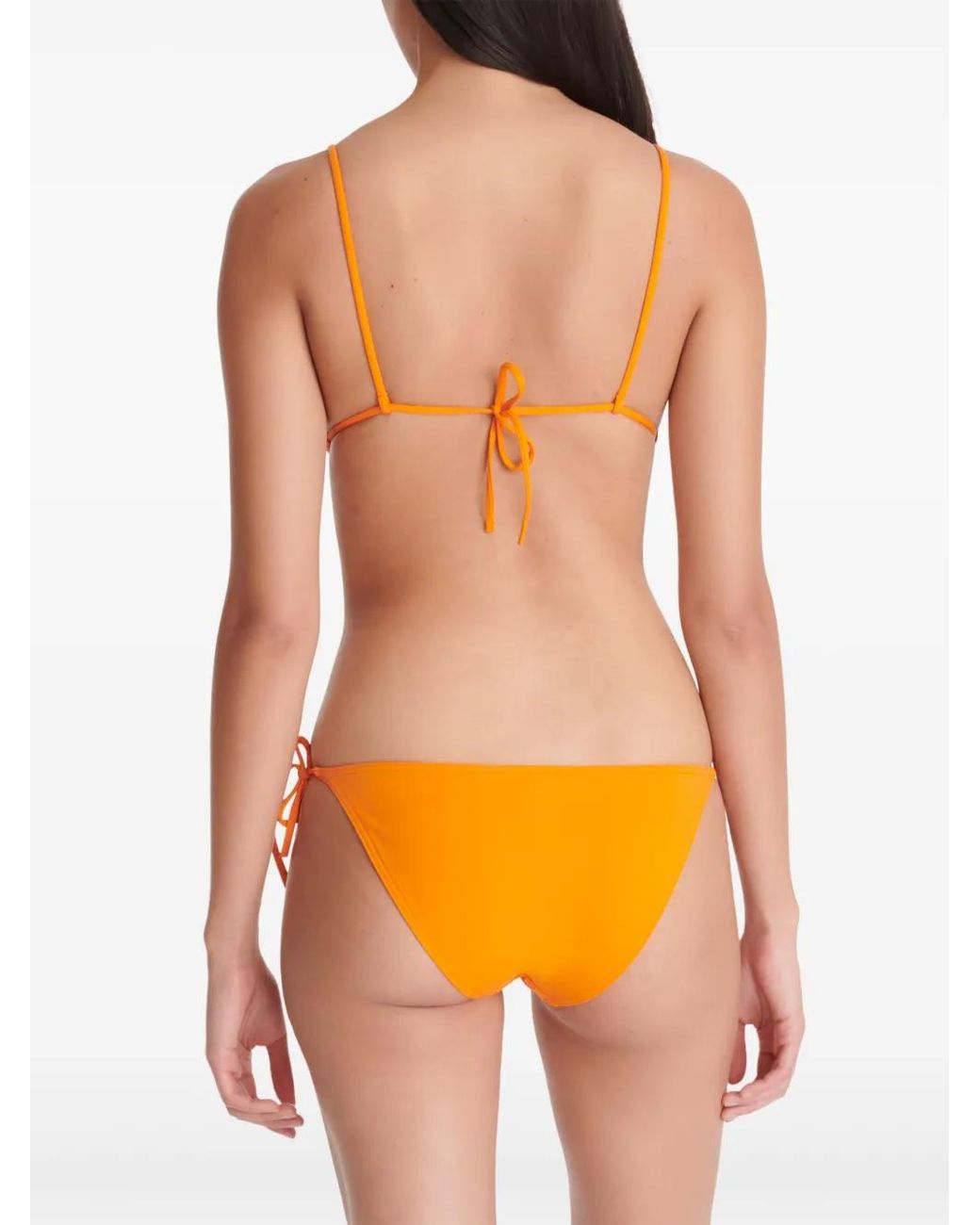 Eres Orange Haut De Bikini Mouna À Bonnets Triangles