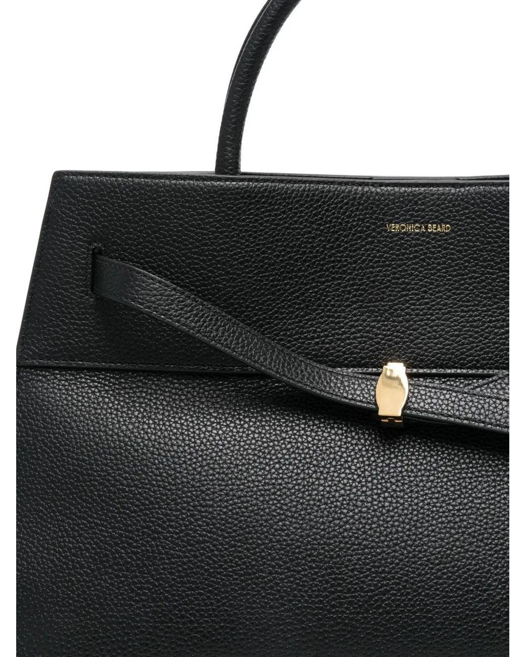 Veronica Beard Black Große Dash Tote Bag