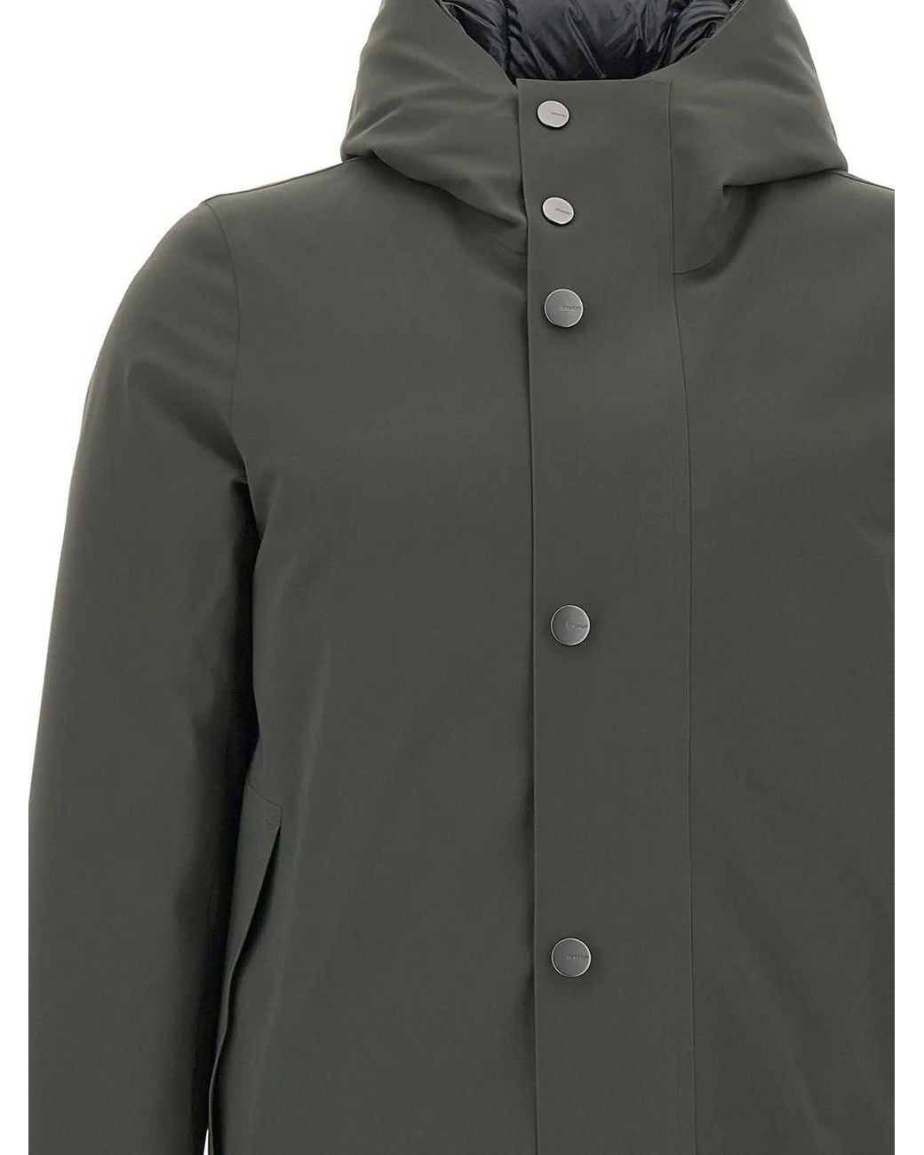 Rrd Gray Surflex Winter Down Under Floating Parka for men