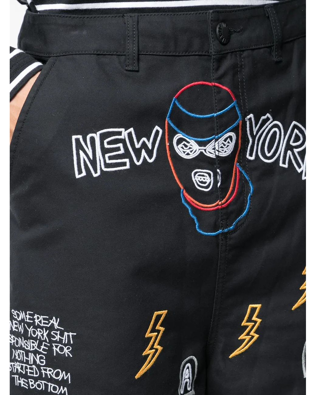 Haculla Black Nocturnal Woven Shorts for men
