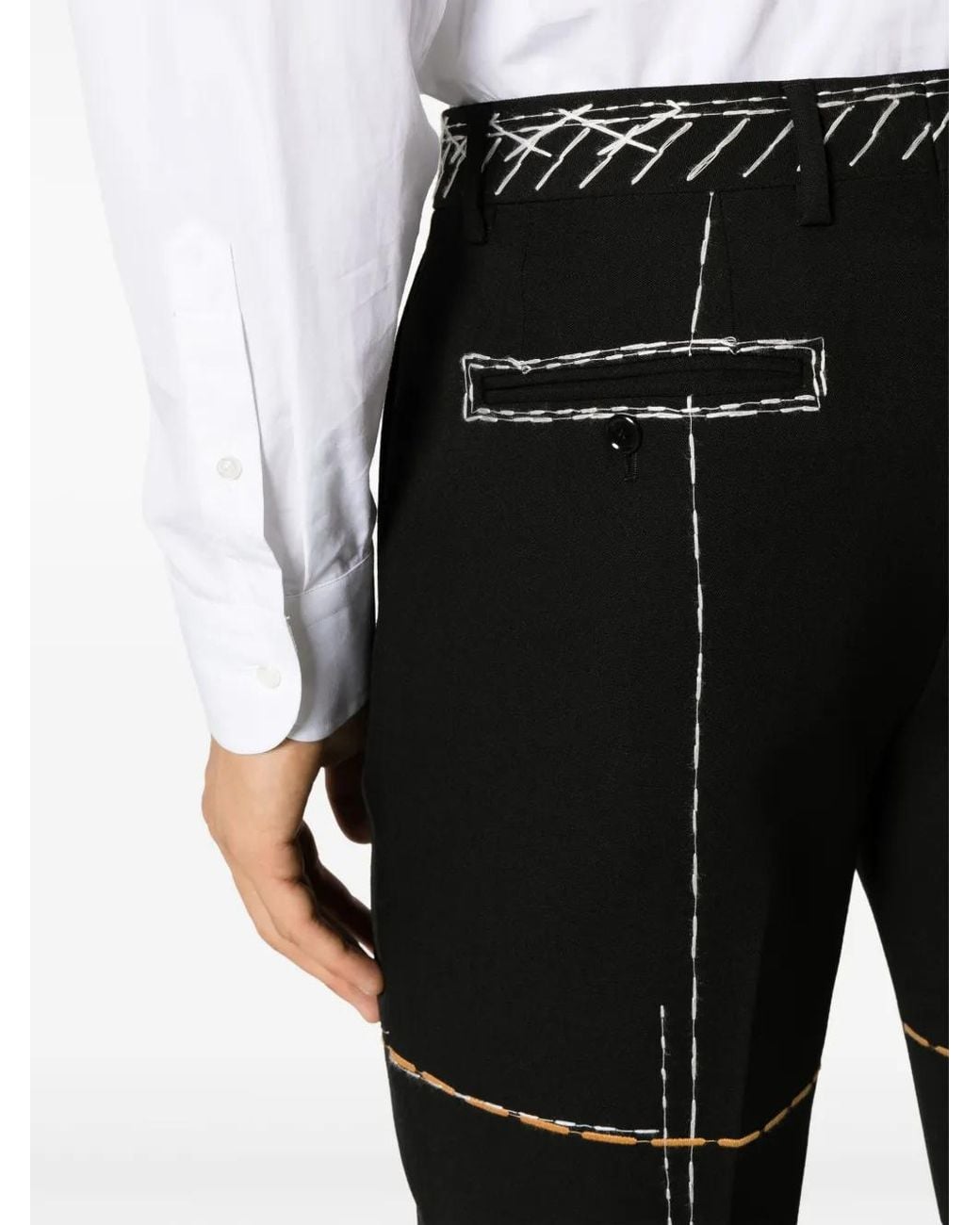 Moschino Muts Van Scheerwol in het Black voor heren