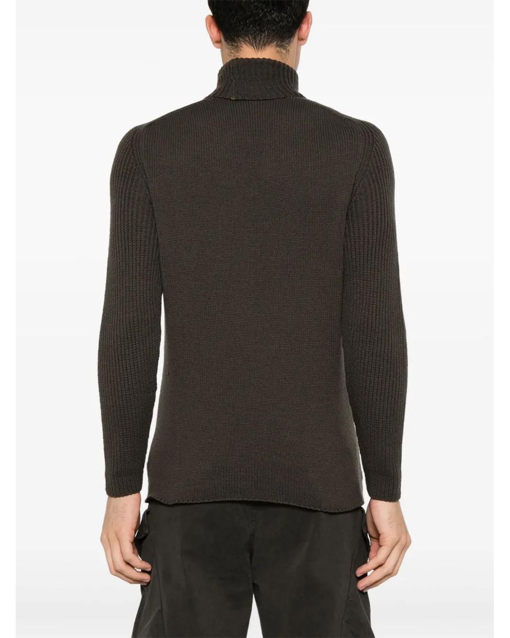 Jersey Con Cuello Redondo Transit de hombre de color Brown