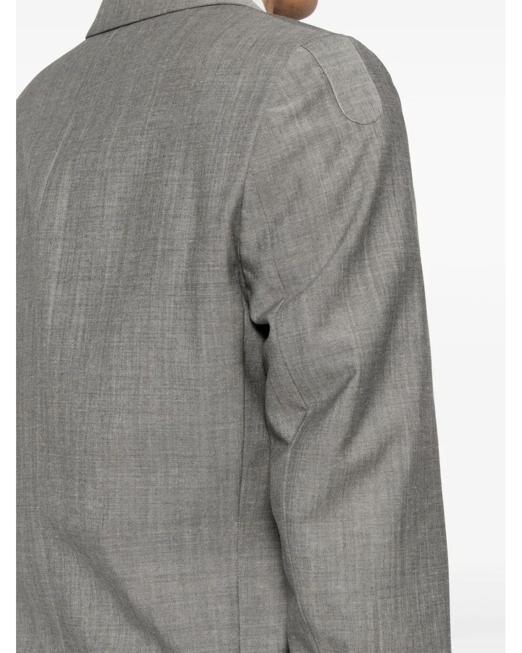 Paul Smith Gray Single-Breasted Wool-Blend Suit for men