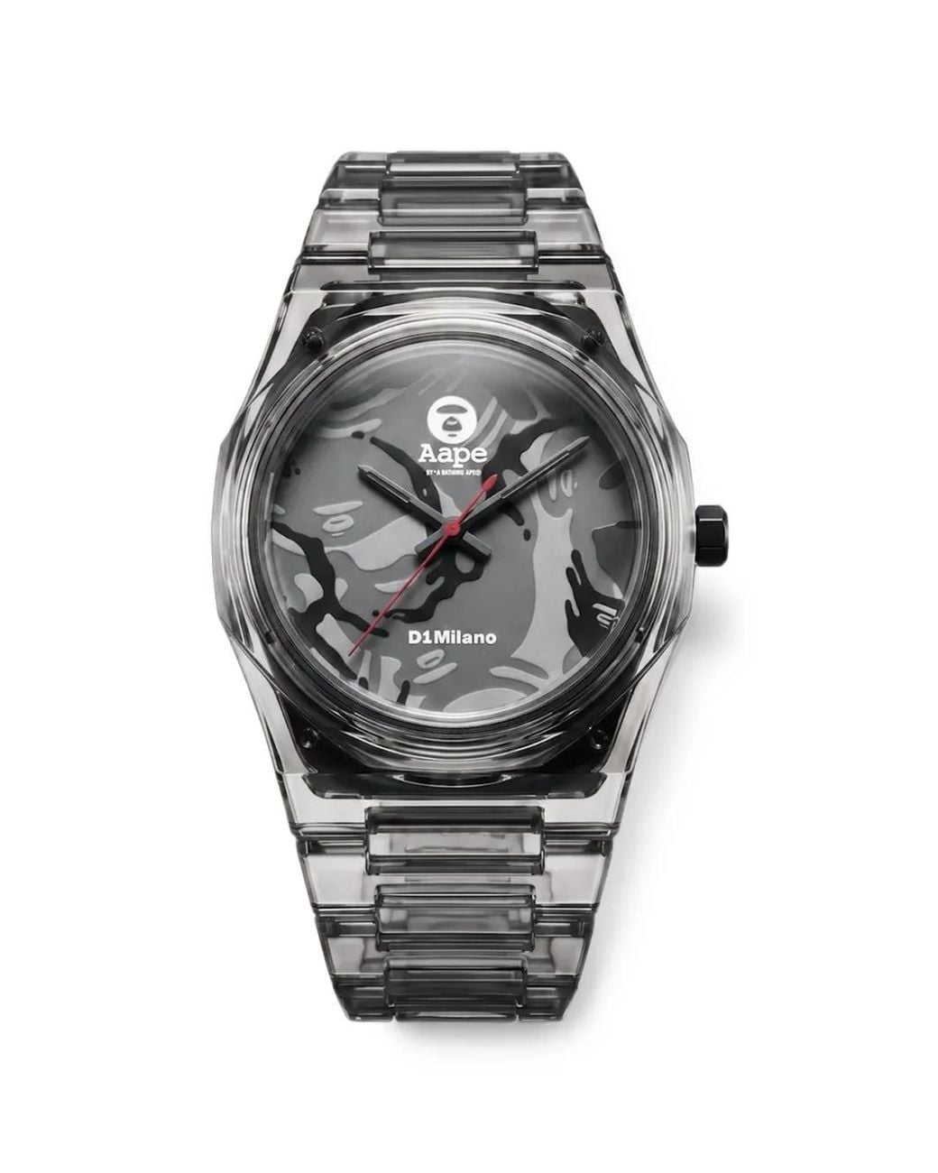 Aape By A Bathing Ape Gray X D1 Nylon 39Mm Watch