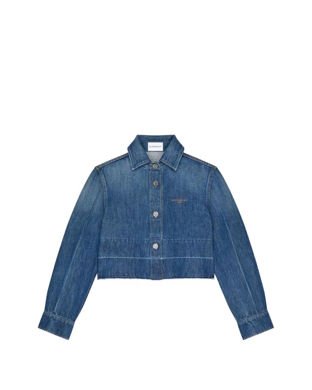 Givenchy Blue Chemise En Jean Moyen