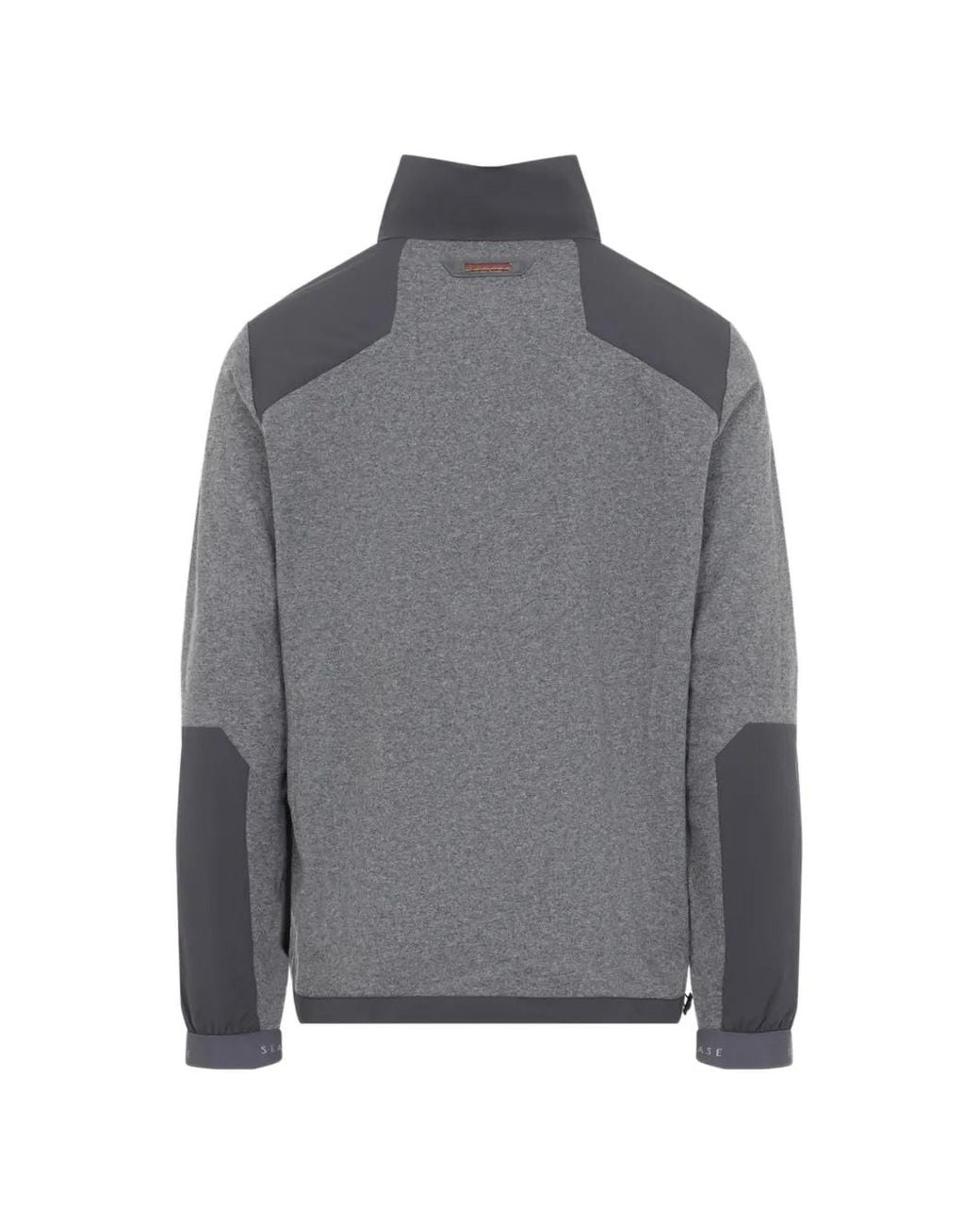 Sease Gray Half-Zip Jacket for men