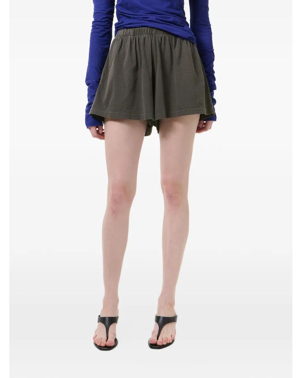Our Legacy Gray Gored Shorts