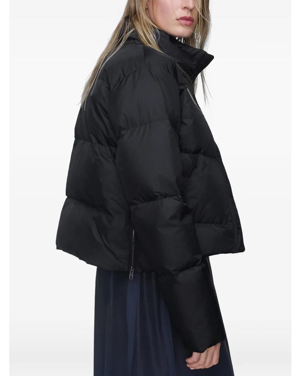Maison Margiela Black Quilted Puffer Jacket