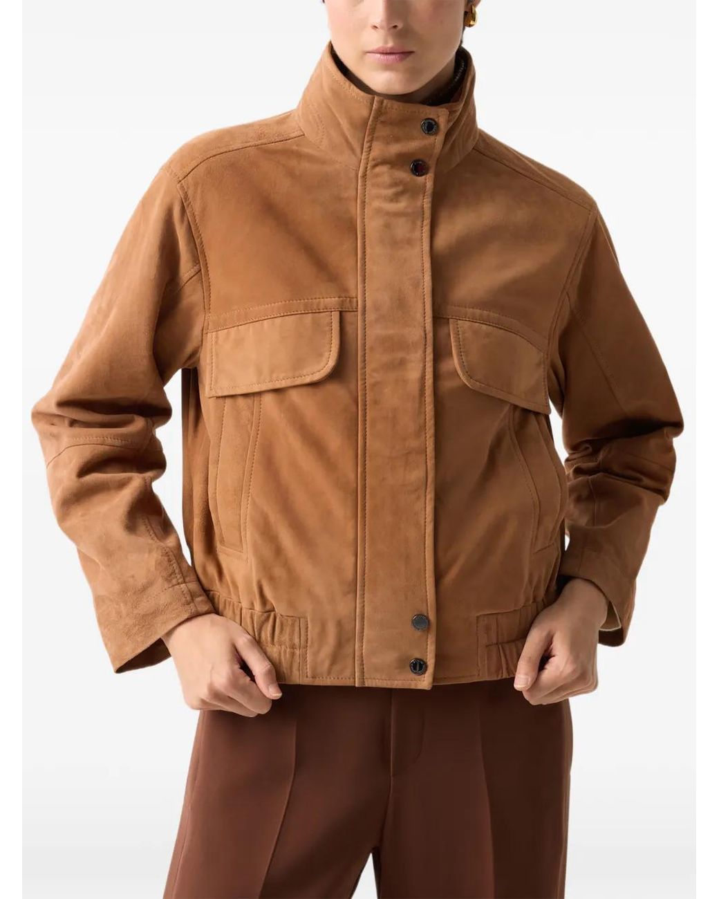 Bogner Brown Anouk Suede Jacket