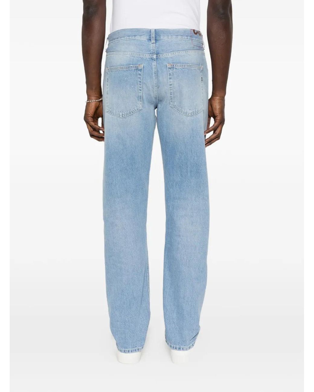 Dondup Blue Bray Distressed Jeans for men